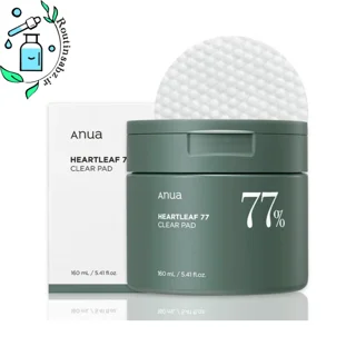 تونر پد پاک کننده و تسکین دهنده آنوا ANUA Heartleaf 77% Clear Pad