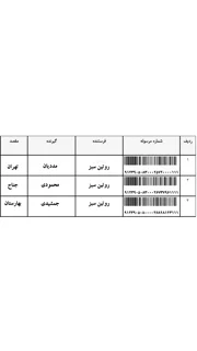 كد رهگيرى