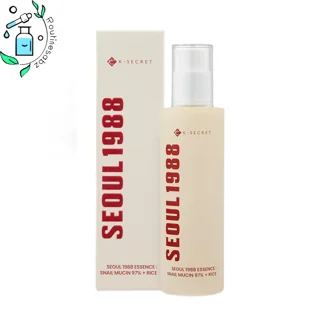 اسنس موسین حلزون و برنج سئول 1988 کی سکرت K-SECRET SEOUL 1988 Essence Snail Mucin 97% + Rice